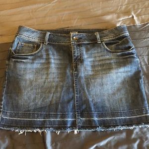 Jean Mini Skirt